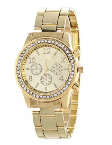 Reloj Gold metálico