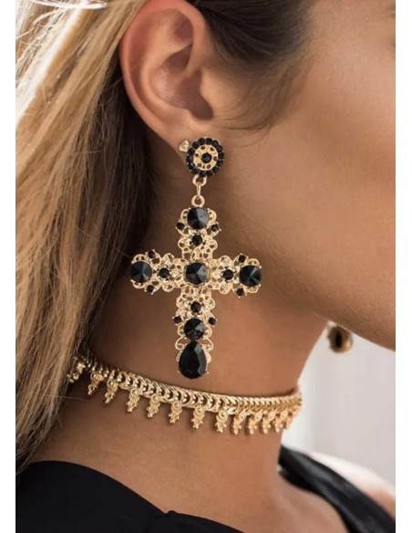 Pendientes Cruz