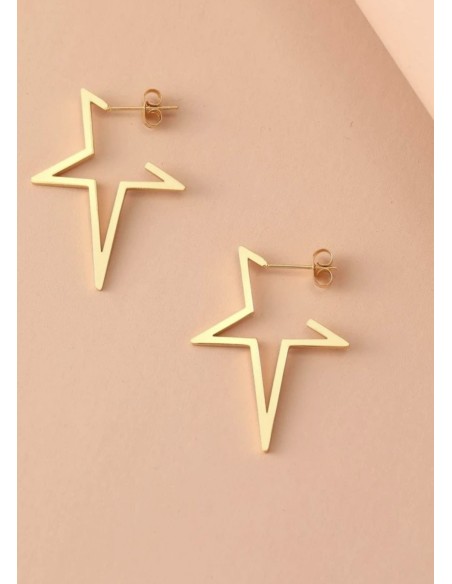 Mini pendientes Acero
