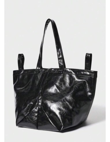 BOLSO maxi Polipiel negro