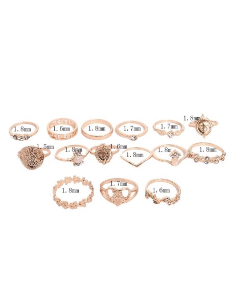 Pack anillos GOLD