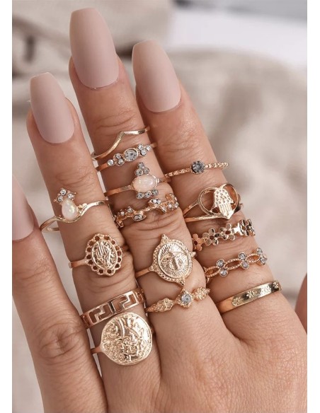 Pack anillos GOLD